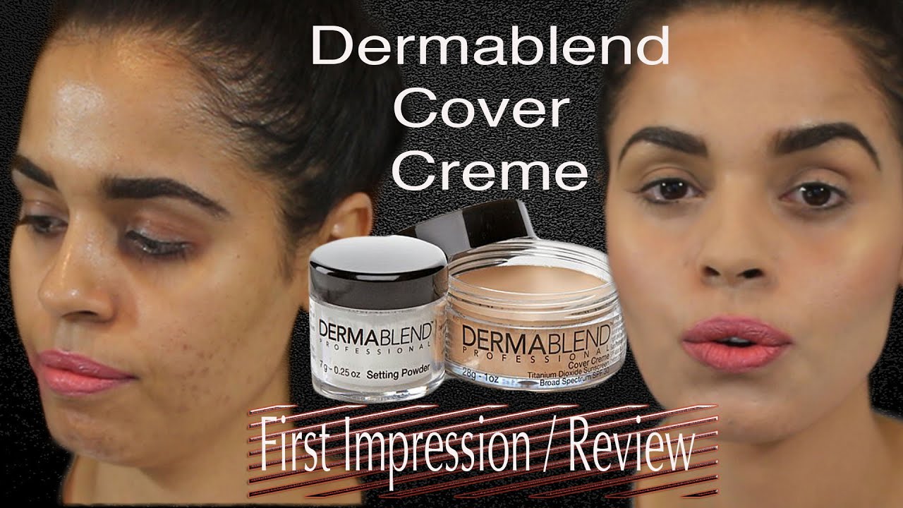 First Impressions / Review Dermablend Cover Creme plus Tattoo cover up Dermablend Tattoo Cover Up Video