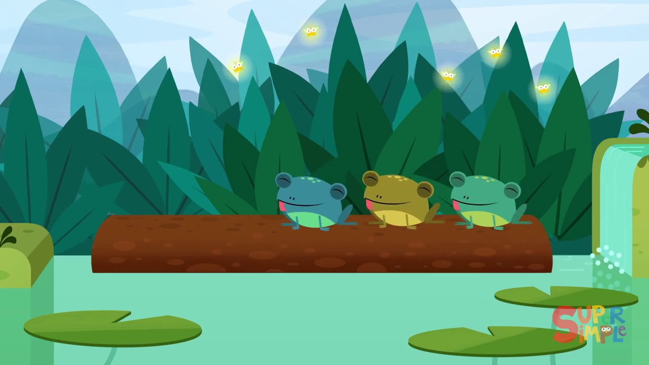 5 Little Speckled Frogs Super Simple