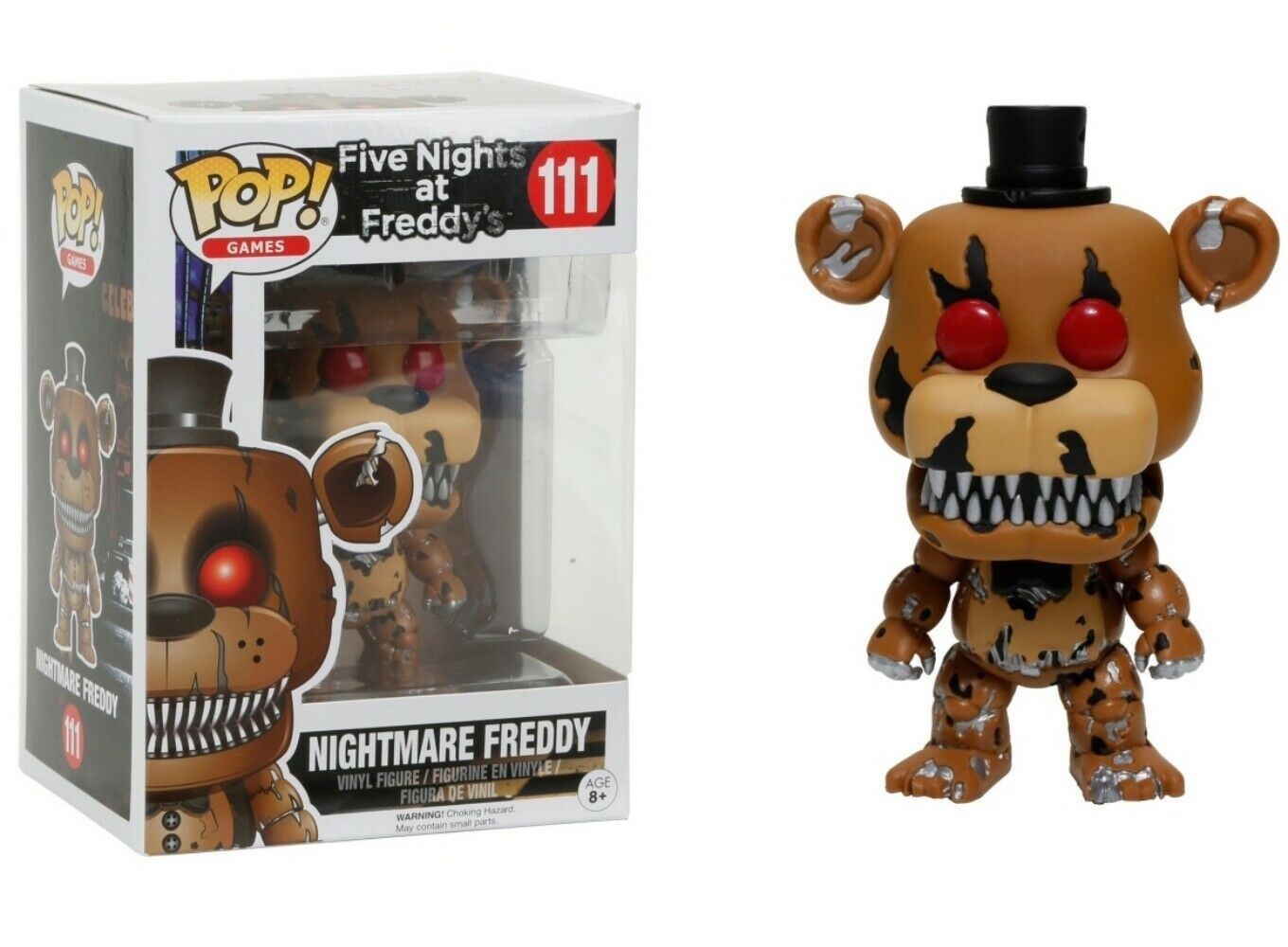 Five Nights At Freddy’s - Nightmare Freddy Funko | Rarità Funko Pop Funko Pop Five Nights At Freddy's