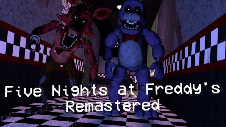 Five Nights at Freddy's Remastered by BonnieCraftOfficial - Game Jolt Five Nights At Freddys 2 Remastered Gamejolt