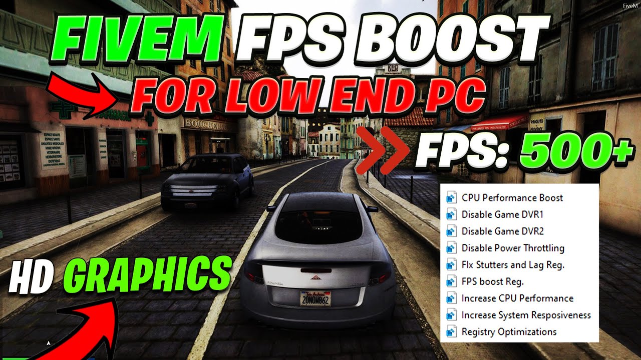 FiveM (GTA V) - How To Boost FPS In 2021 | Increase FPS & Fix Fivem How To Boost Fps