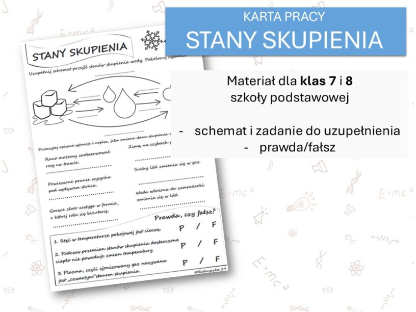 Stany Skupienia Fizyka Klasa 7