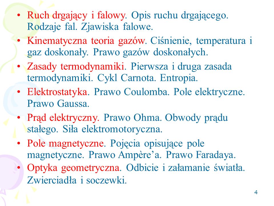 Fizyka Dr Grzegorz Górski - ppt pobierz Sprawdzian Ruch Drgający świat Fizyki