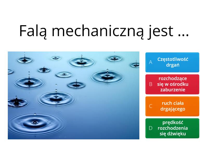 Fizyka - Fale i Drgania - Test Test Z Działu Drgania I Fale Odpowiedzi