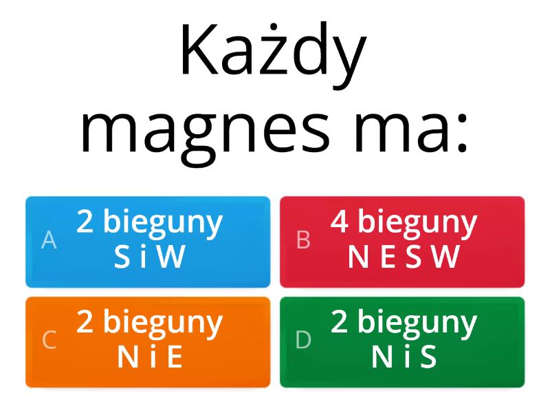 Fizyka Magnetyzm Klasa 8 Test Nowa Era
