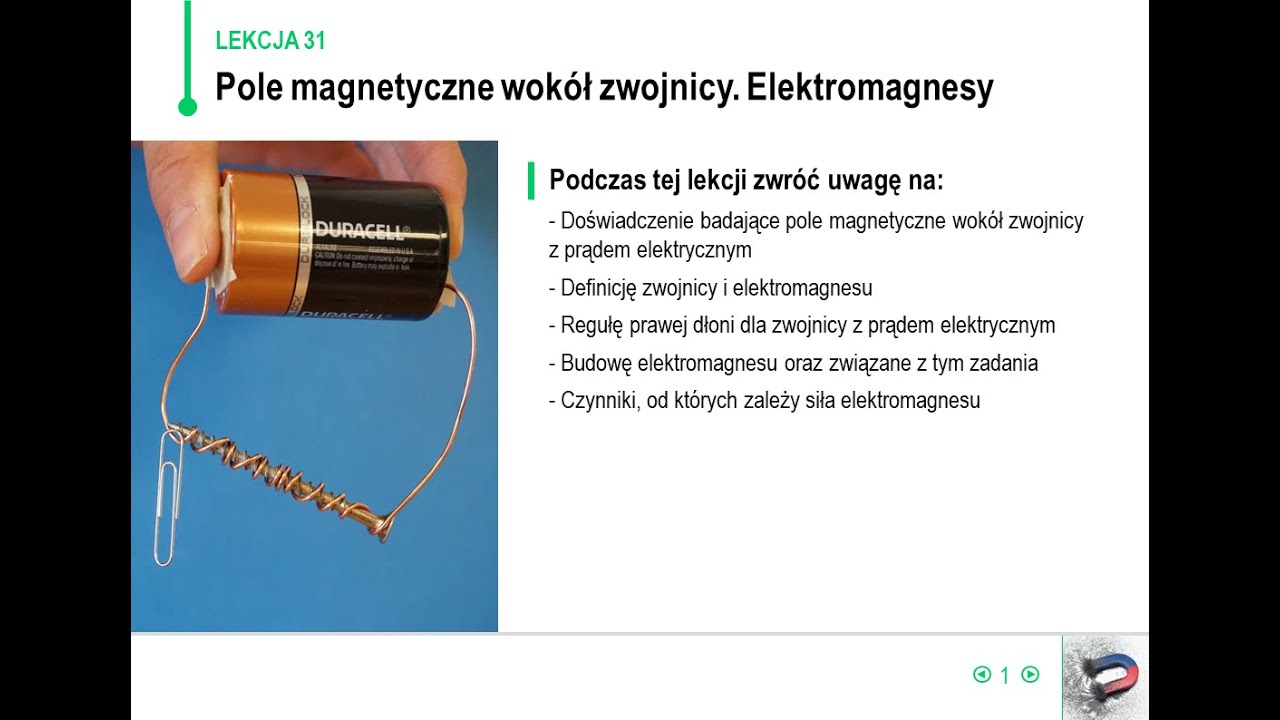 Działanie Magnetyczne Elektromagnesu Można Wzmocnić