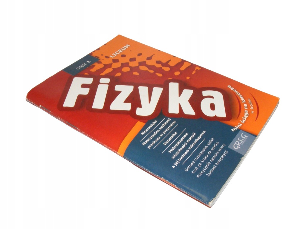 FIZYKA LICEUM część 1 + MINI ŚCIĄGA ___________BDB - 14324664837 Fizyka Liceum Magnetzm