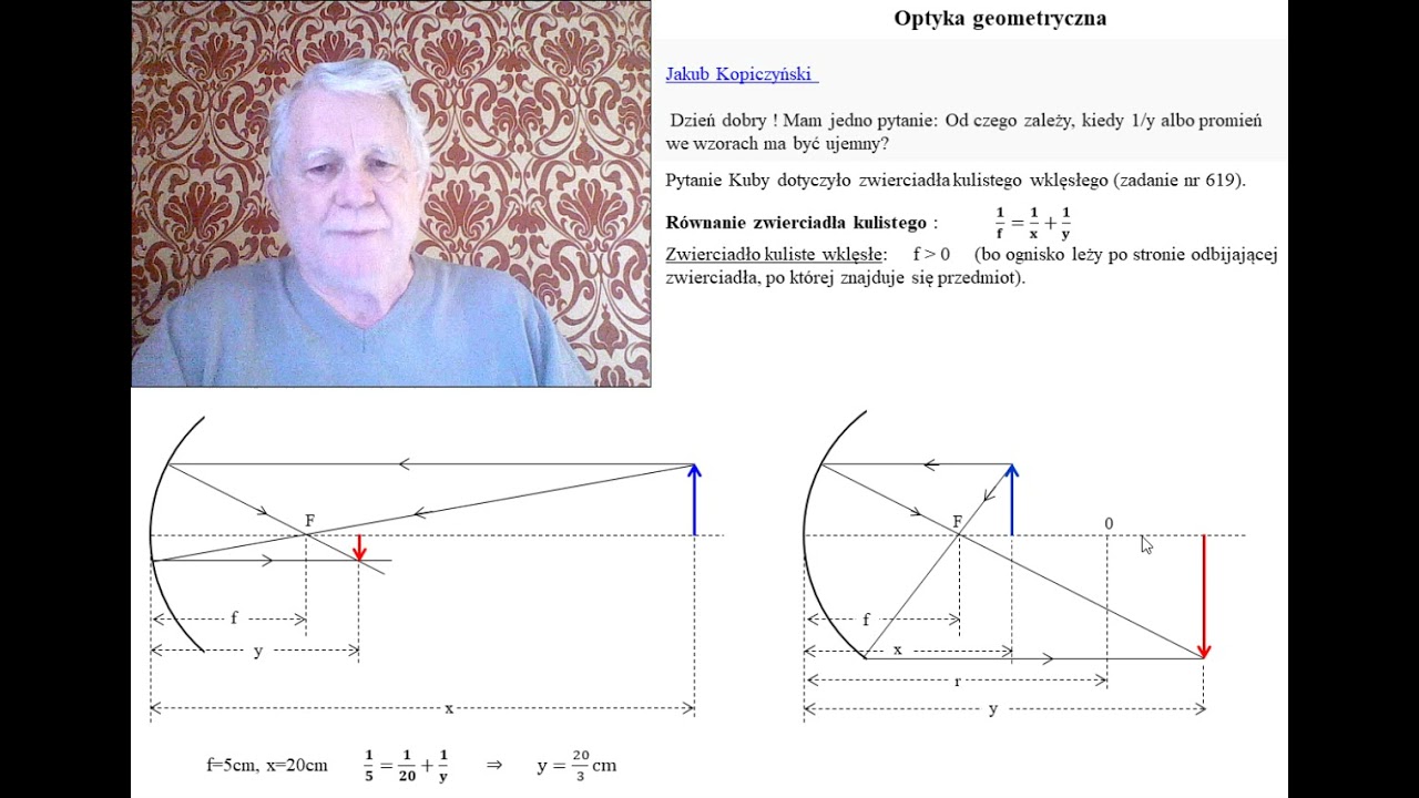 Fizyka - TEORIA - 14a.Optyka geometryczna - YouTube Fizyka Optyka Klasa 8 Kartkowka