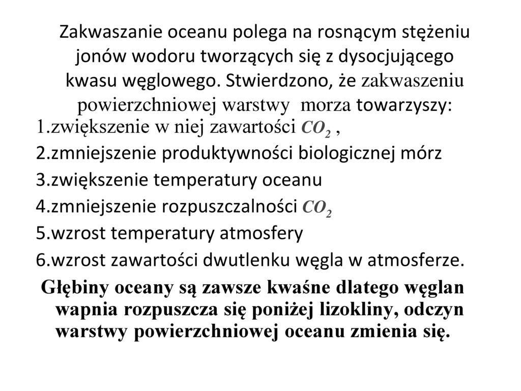 Fizykochemia oceanu a zmiany klimatu ziemskiego - ppt pobierz Czy świnka Morska Może Jeść Sałatę