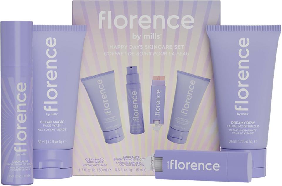 Florence By Mills Happy days skincare set 115 ml | lyko.com Florence By Mills Gdzie Kupić W Polsce