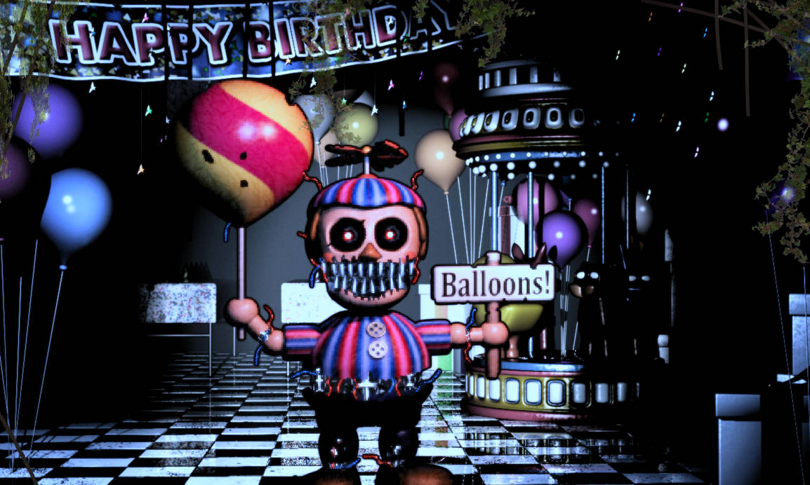 FNAF 4-Nightmare Balloon Boy by Michael-V on DeviantArt Fnaf 4 Nightmare Balloon Boy