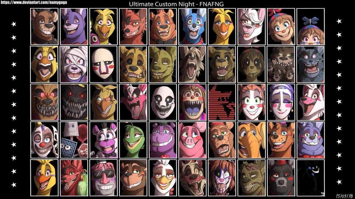 Five Nights At Freddy's Custom Night