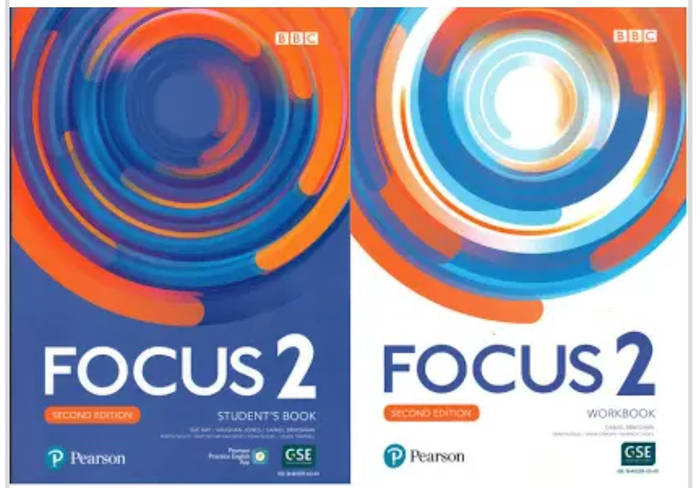 Focus 2 (2nd Edition Student's Book + Workbook) металева пружина. (ID Focus 2 Second Edition Sprawdziany