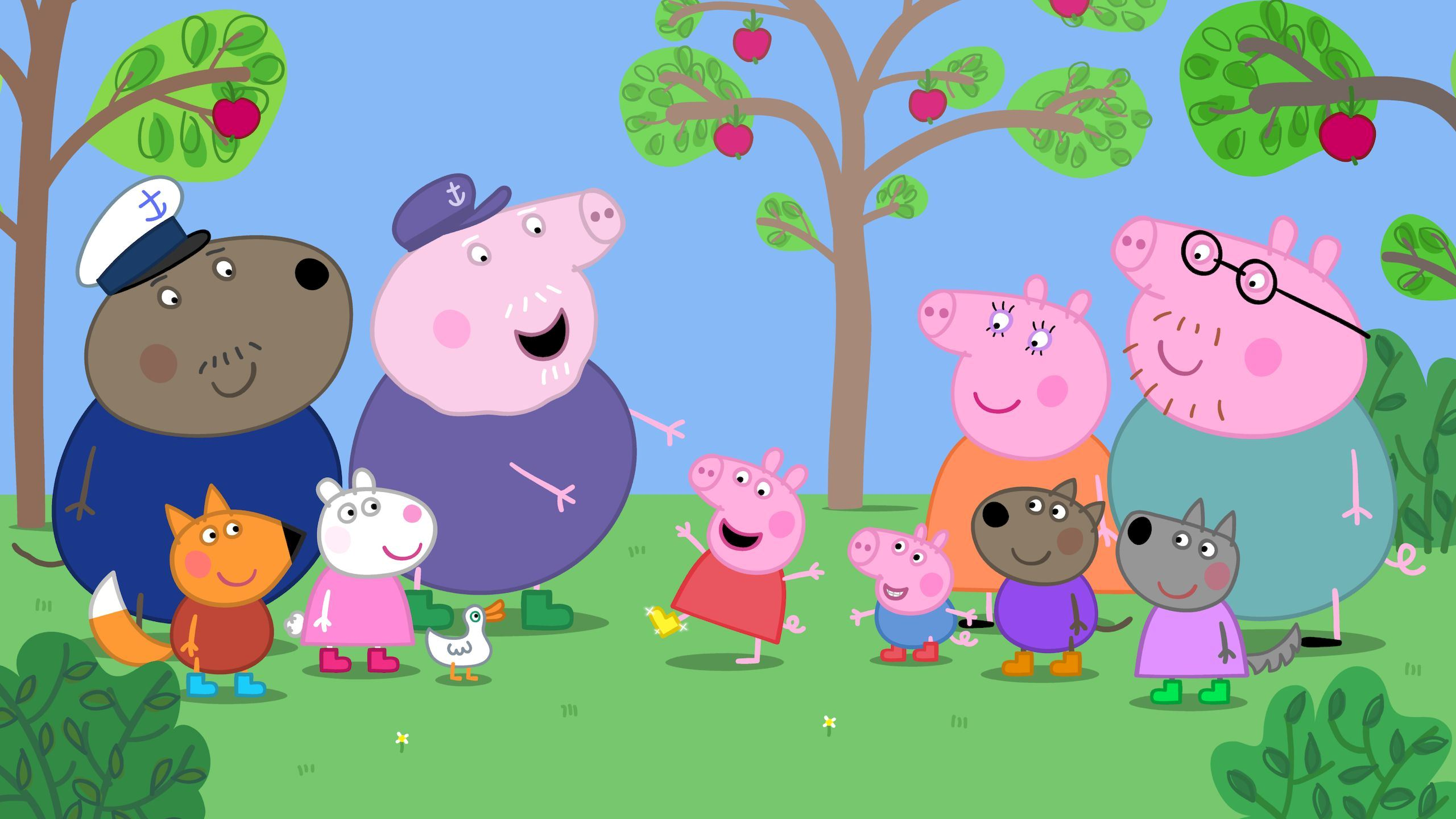 Fondos Peppa Pig, wallpapers Peppa Pig Bajka świnka Peppa Bajka świnka Peppa