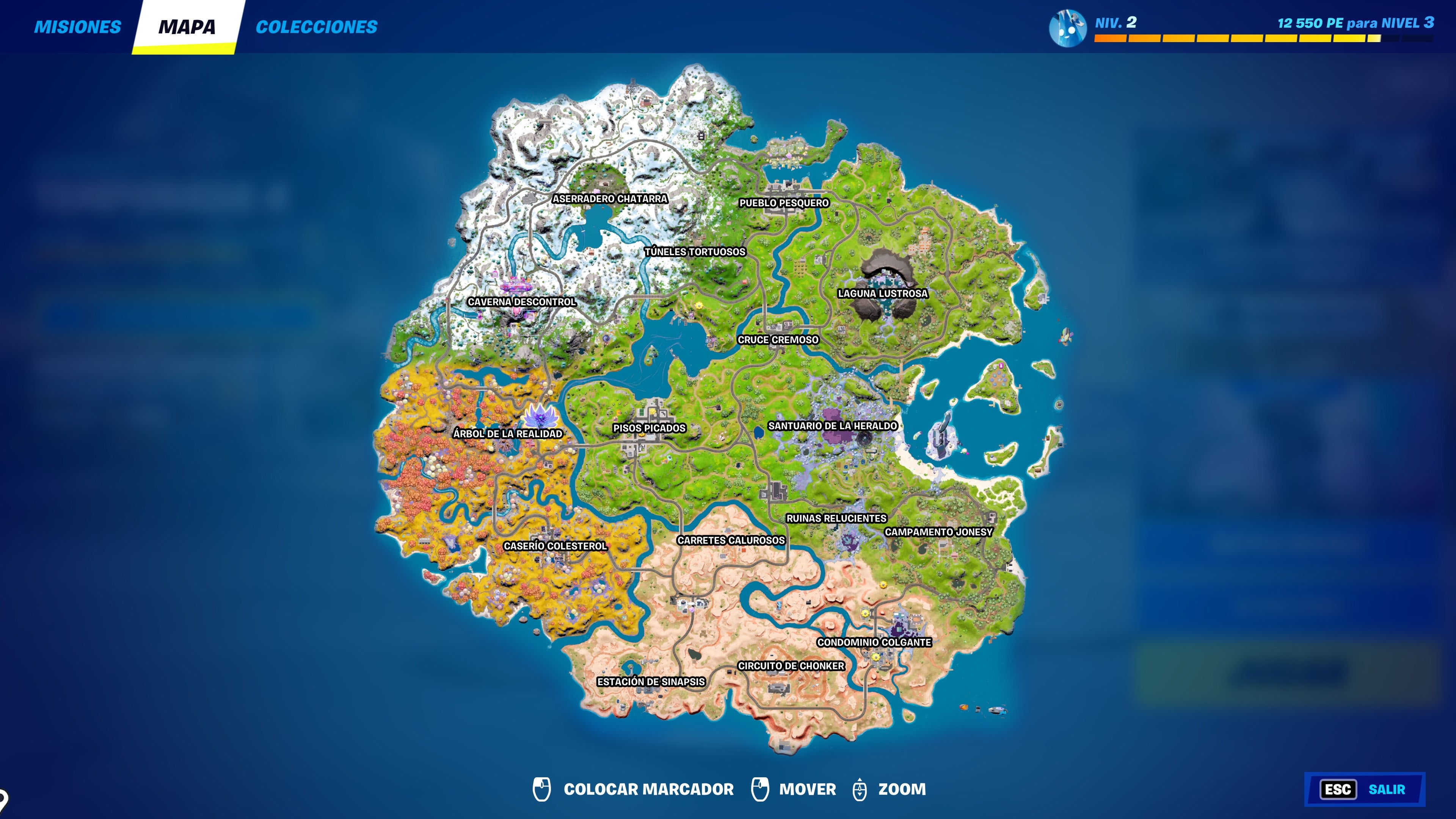 Fortnite Estas Son Todas Las Nuevas Ubicaciones Del M - vrogue.co Mapa Fortnite Sezon 1 Rozdzial 2