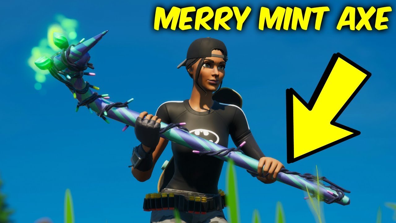 Fortnite merry mint axe.Minty pickaxe - How to get the minty pickaxe How To Get Merry Mint Axe