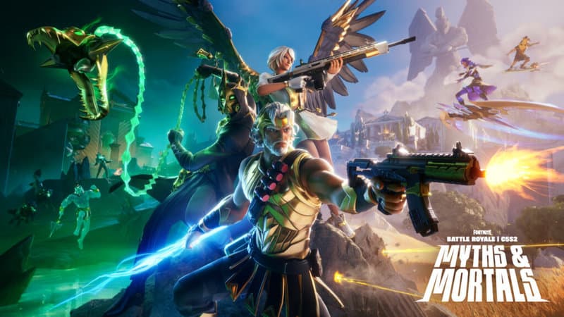 Fortnite, sezon 5, rozdział 2, nawiązuje do mitologii greckiej Szukam Kogoś Do Gry W Fortnite