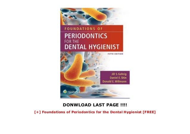 Foundations Of Periodontics For The Dental Hygienist 5th Edition Pdf