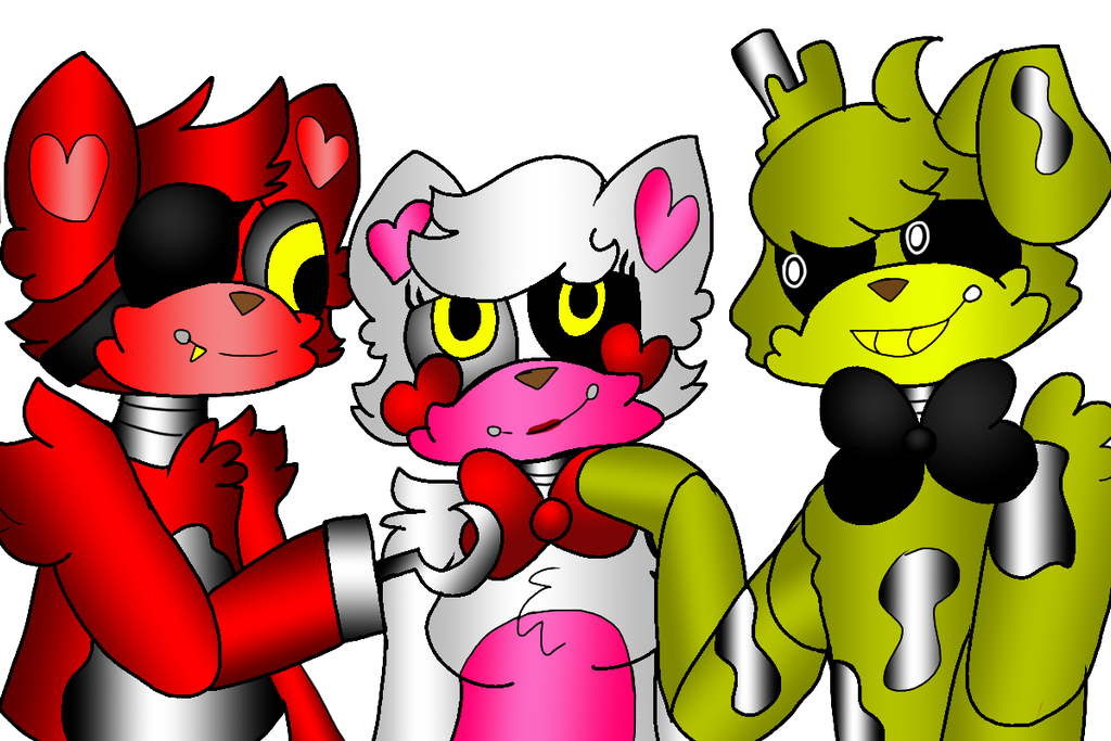 Springtrap X Mangle X Foxy