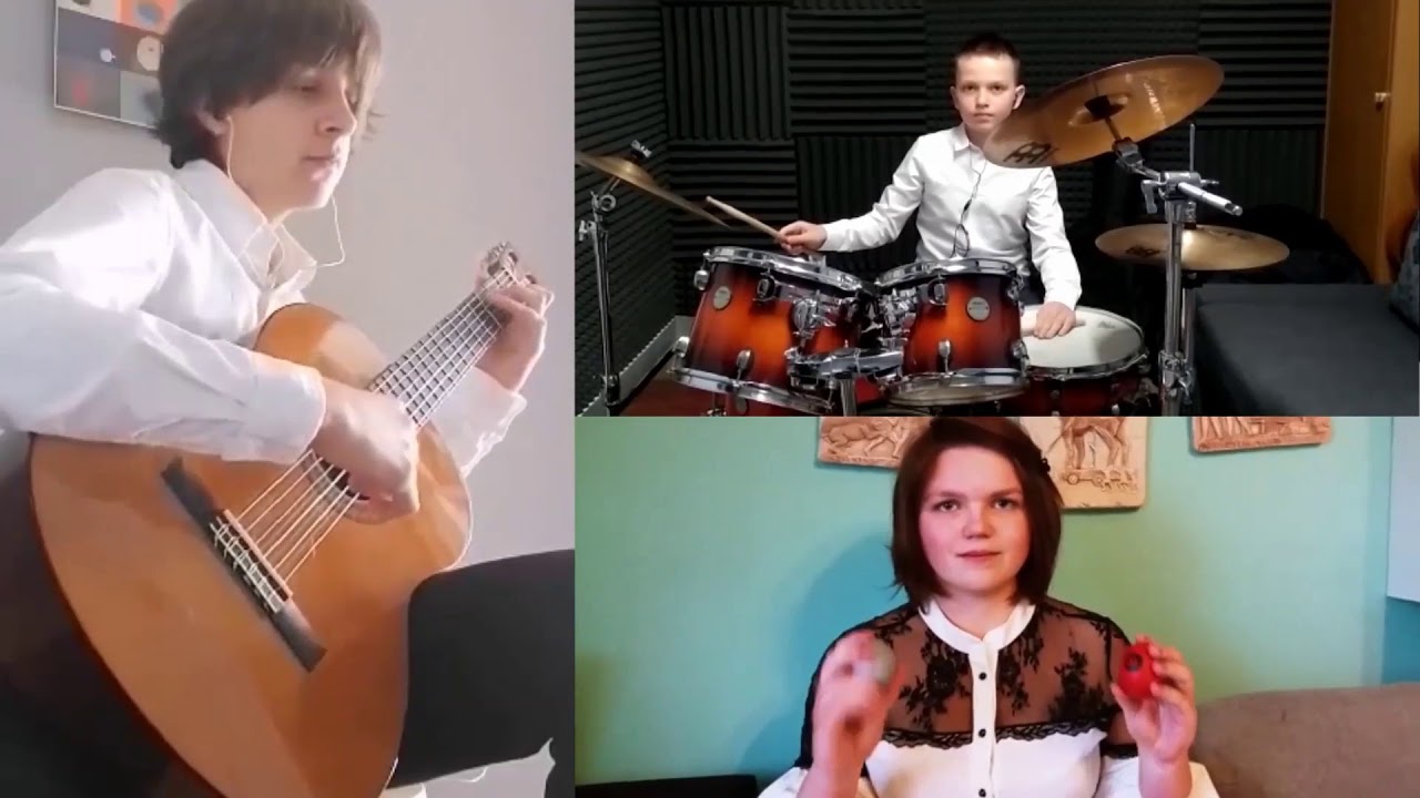 Fragment Utworu Muzycznego W Tempie Umiarkowanym