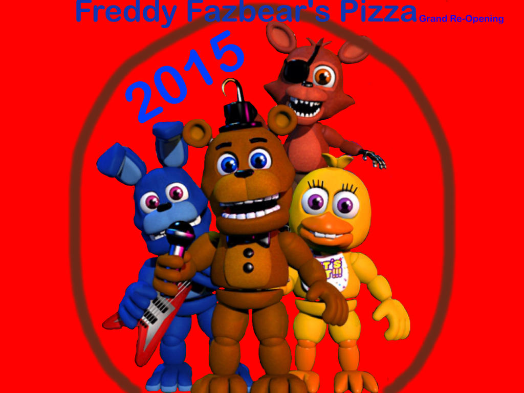 Freddy Fazbear's Pizza Grand Re-Opening by adrianprimob on DeviantArt Freddy Fazbears Pizza Grand Reopening