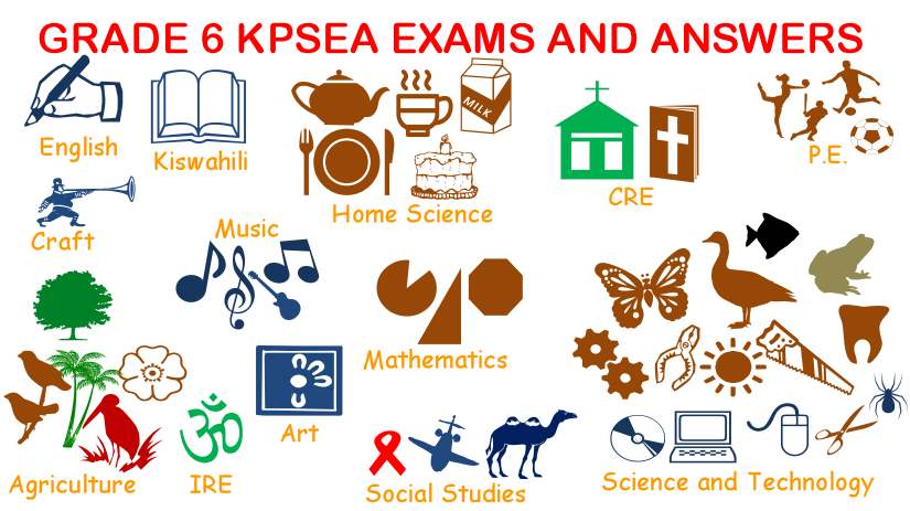 Free Grade 6 KPSEA Exams And Marking Schemes Test C Klasa 6