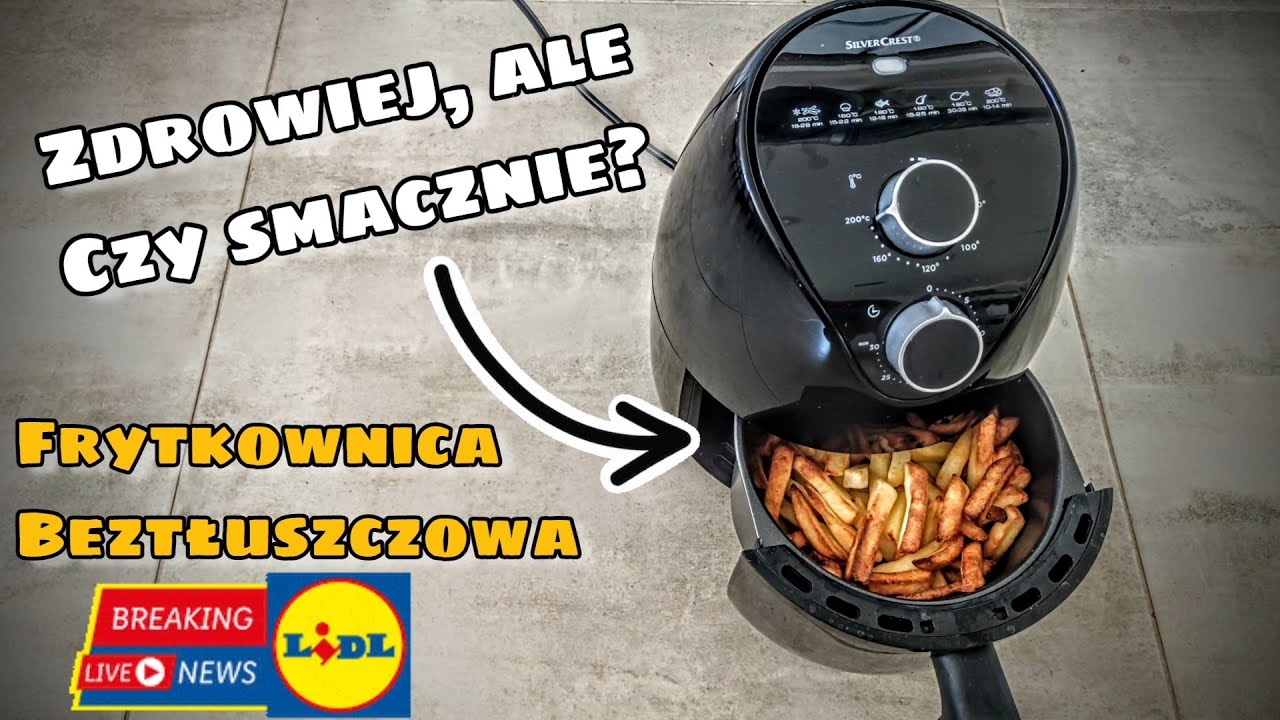 Frytkownica Beztłuszczowa z LIDLA 🍟 sprawdza się? #motoQba testuJE Dobre Wino Polwytrawne Z Lidla
