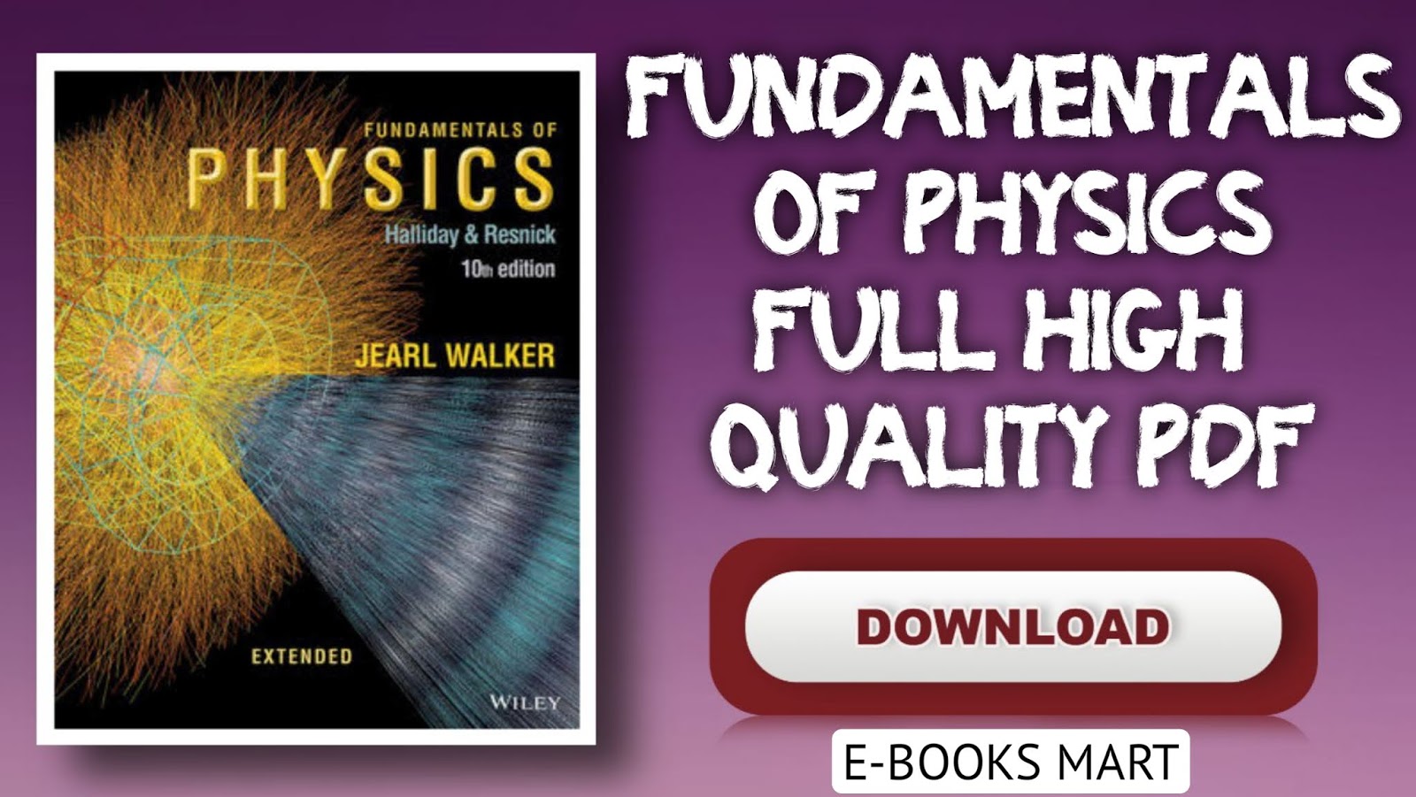Halliday Resnick And Walker Fundamentals Of Physics Pdf