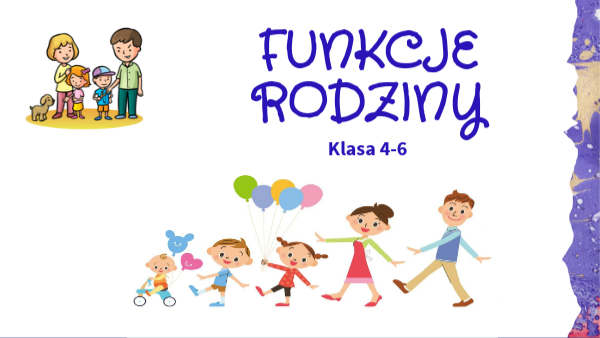 Funkcje rodziny kl.4 | Genially Podaj Funkcje Rodziny Opisana W Zamieszczonym Tekscie