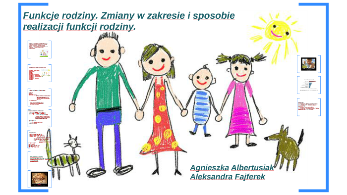 Funkcje rodziny. Zmiany w zakresie i sposobie realizacji fun by Podaj Funkcje Rodziny Opisana W Zamieszczonym Tekscie