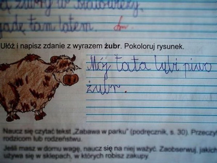 Galeria pt. Humor z zeszytów szkolnych. Dzieciaki to mają wyobraźnię! Humor Z Zeszytów Szkolnych Książka