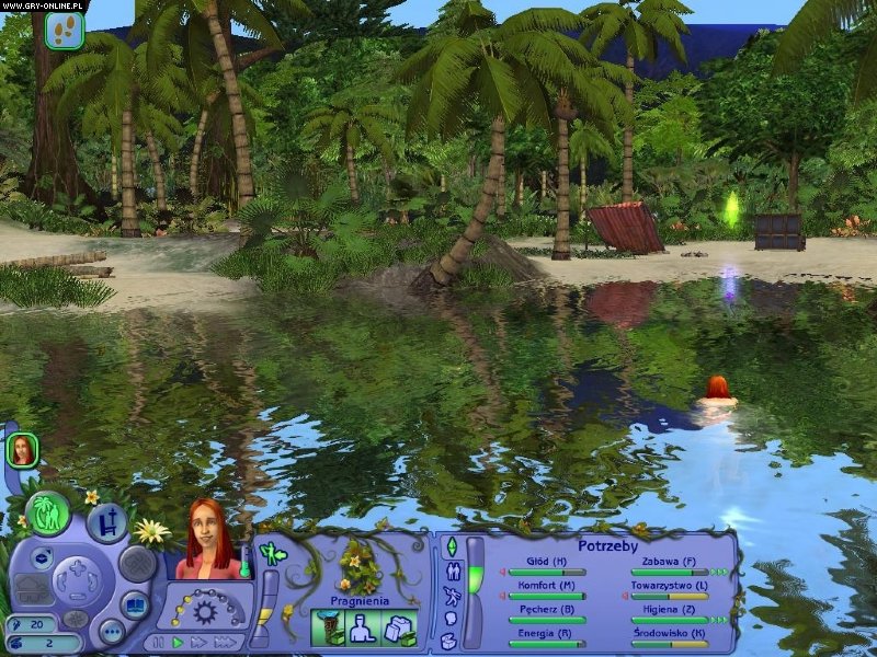 Galeria screenów z gry The Sims: Historie z bezludnej wyspy, PC The Sims Historie Z Bezludnej Wyspy
