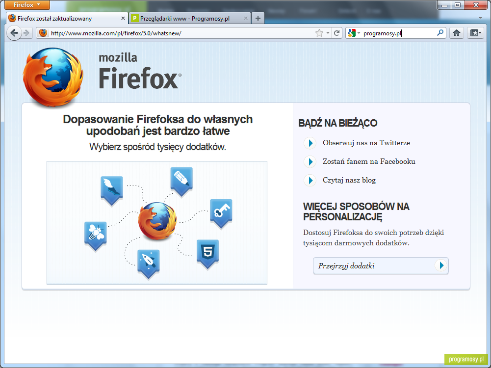 Galeria zdjęć | Zrzuty ekranu | Screenshoty - Mozilla Firefox Program Mozilla Firefox Jest Rozpowszechniany Na Podstawie Licencji