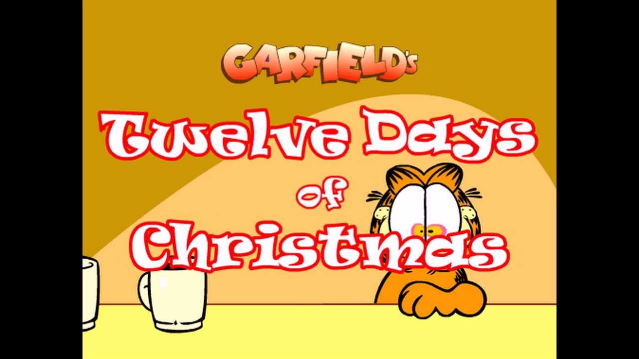 Garfield 12 Days Of Christmas Game