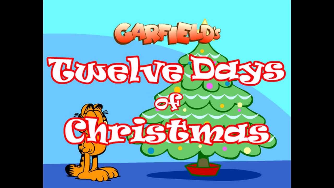 Garfield 12 Days of Christmas Part 11 - YouTube Garfield 12 Days Of Christmas Game