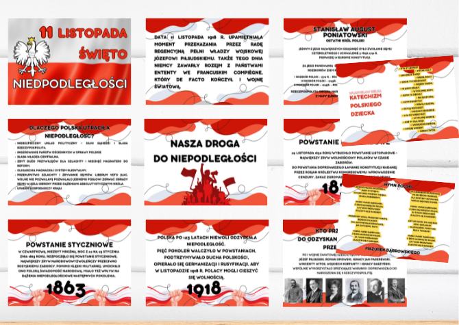 Gazetka - 11 listopada - Święto Niepodległości • Złoty nauczyciel Gazetka Na 11 Listopada Do Druku