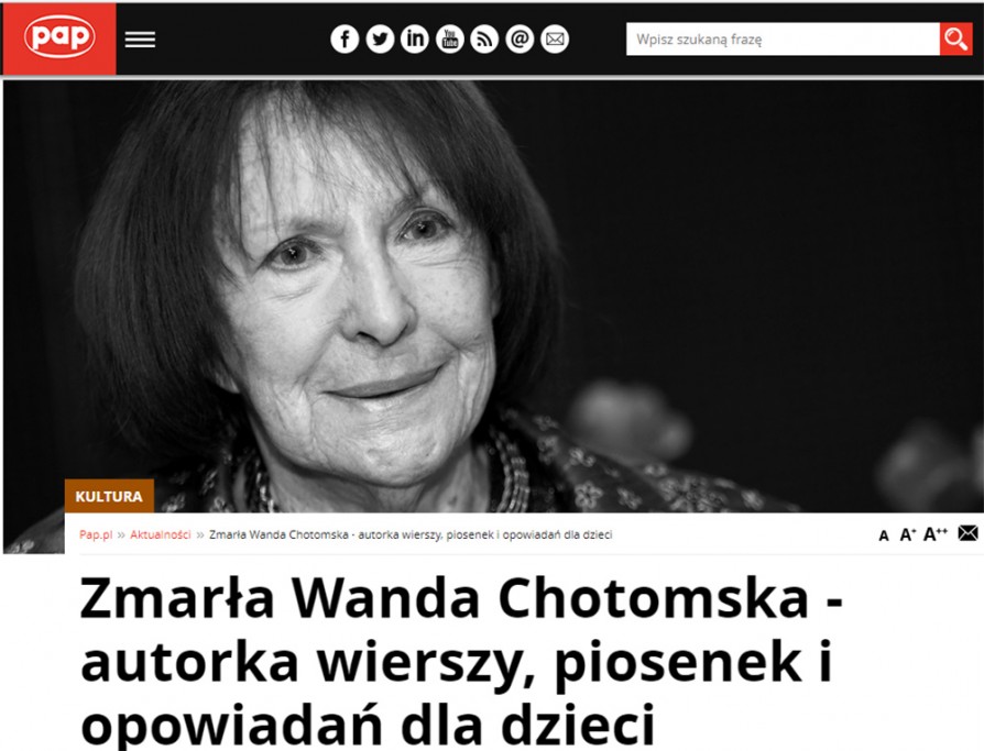 Wanda Chotomska Gdy Zamierzasz Przejsc Ulice