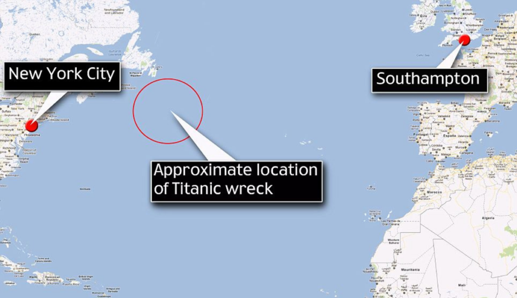 Gdzie Zatonął Titanic Na Jakim Oceanie