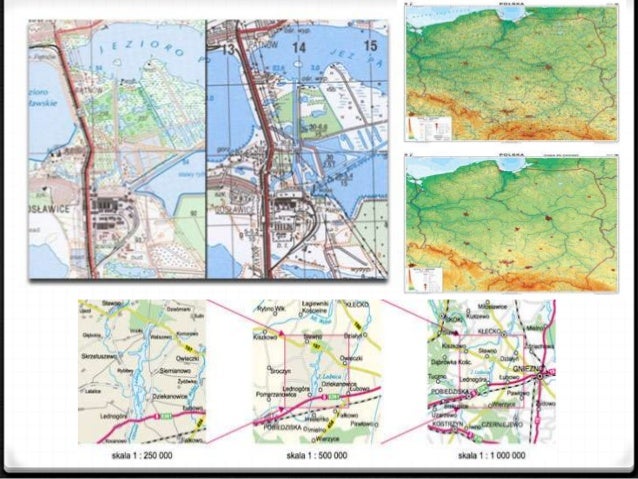 Generalizacja mapy, rodzaje map, poziomice Na Czym Polega Generalizacja Mapy
