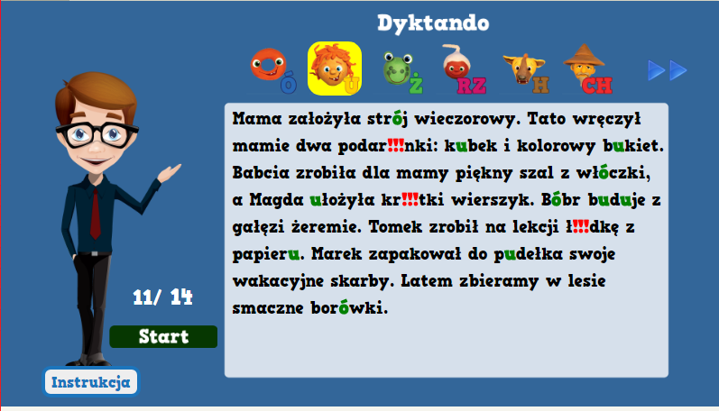 Generator dyktand - co to jest? - Blog Ortografia Dla Dzieci Tomek Pisal Dyktando W Ktorym Bylo 70 Trudnych Wyrazow