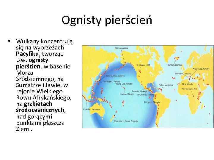 Geografia jako nauka Formy ochrony przyrody Lekcja 1 Co To Ognisty Pierscien Pacyfiku