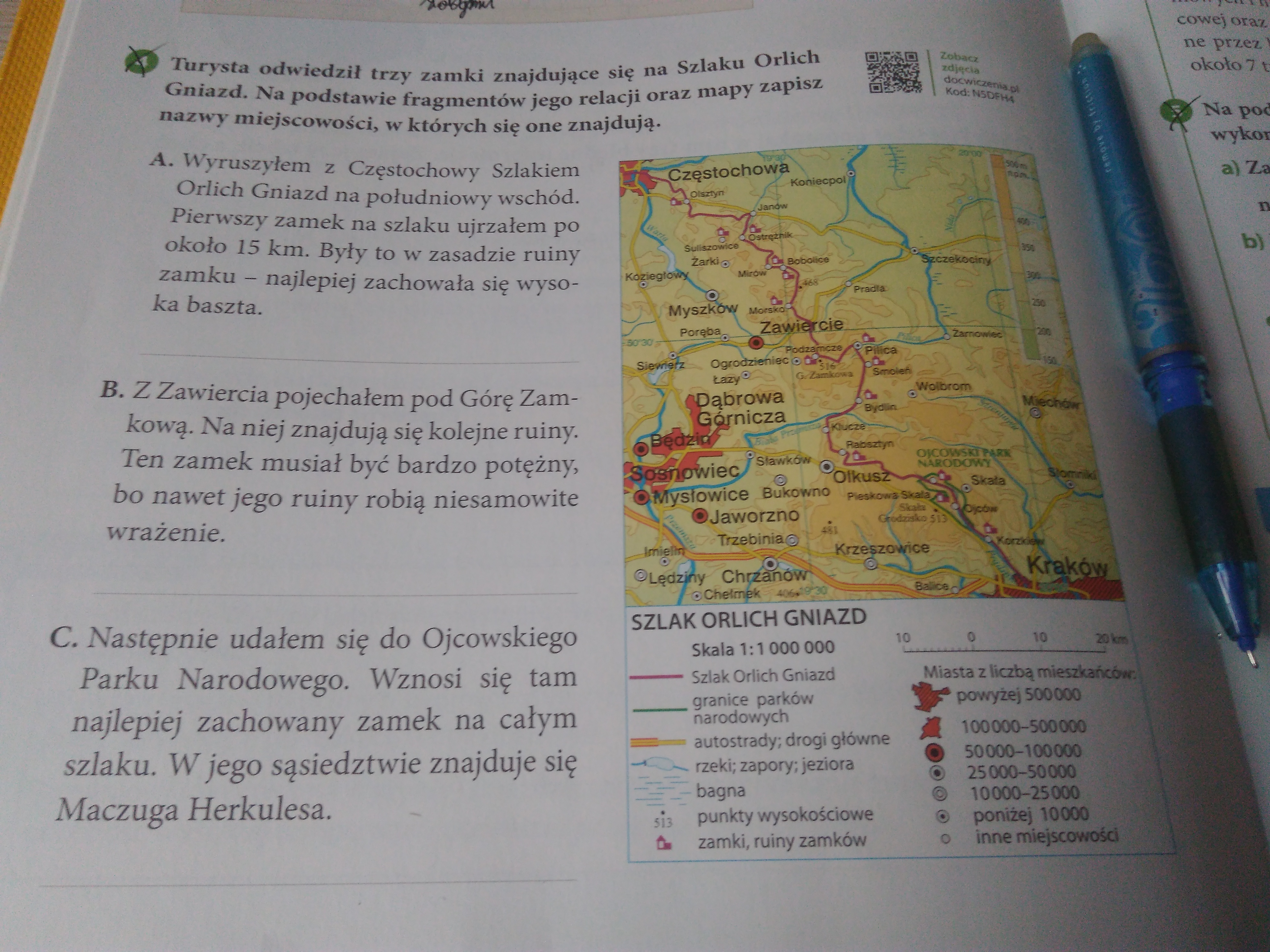 Geografia, klasa 5, zeszyt ćwiczeń, wydawnictwo nowa era, zadania 4 Geografia Klasa 5 Test