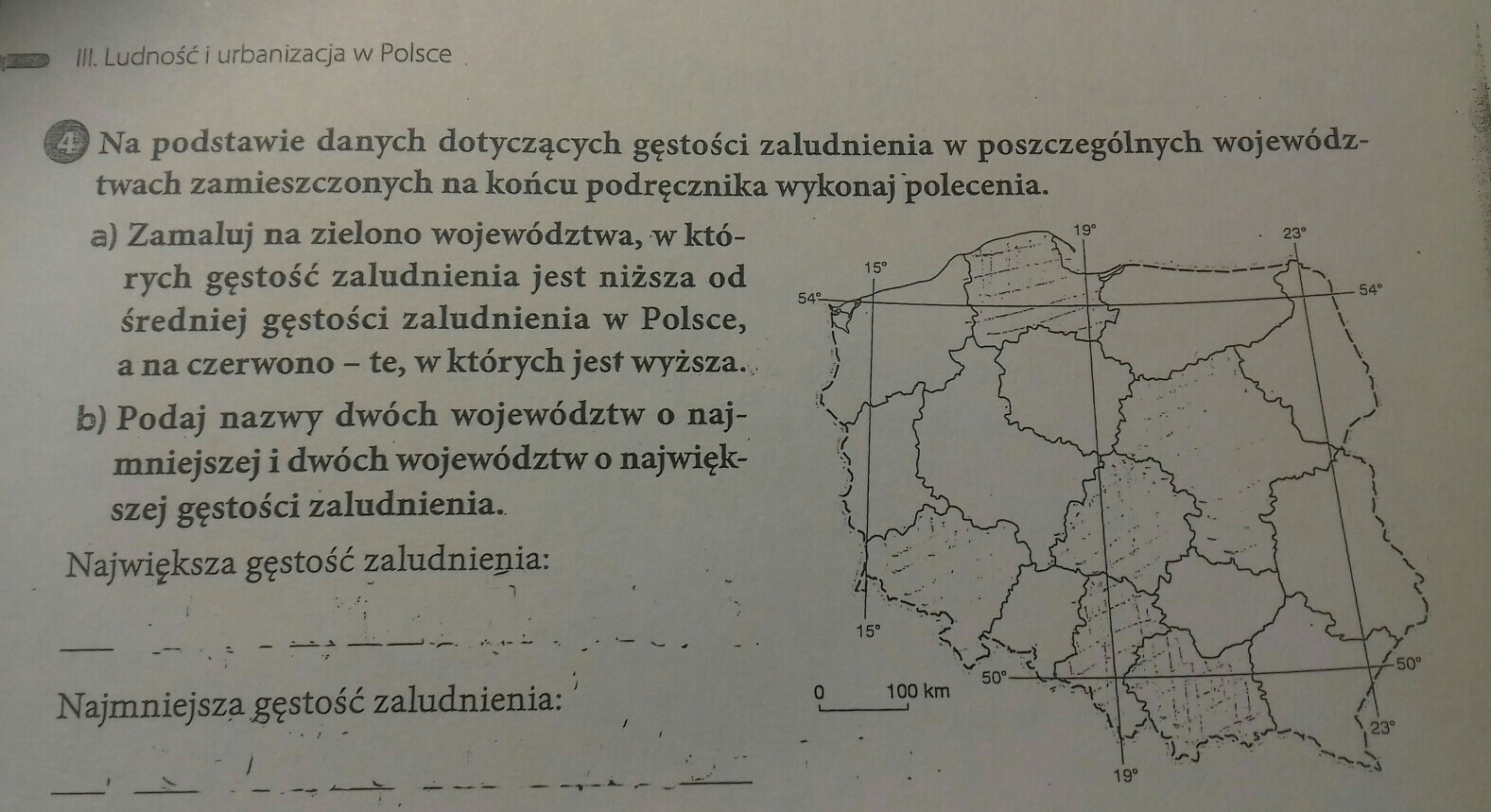 Geografia Klasa 7 Sprawdzian Dzial 1 Czesc 2