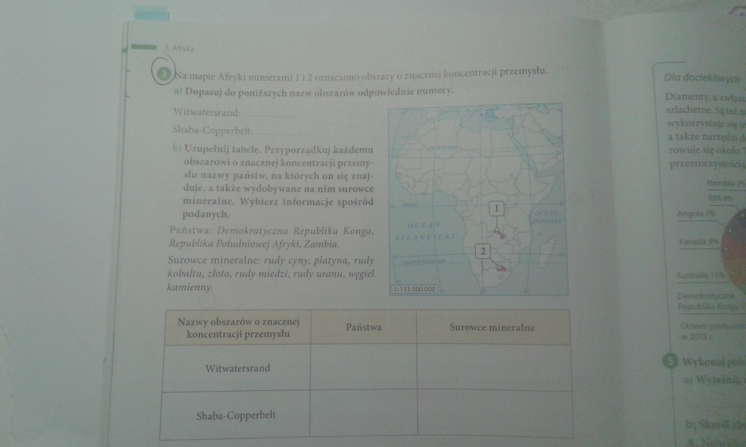 Geografia klasa 8 nowa era planeta nowa. Zeszyt ćwiczeń zad 3 str 36 Cwiczenia Do Geografii Klasa 8