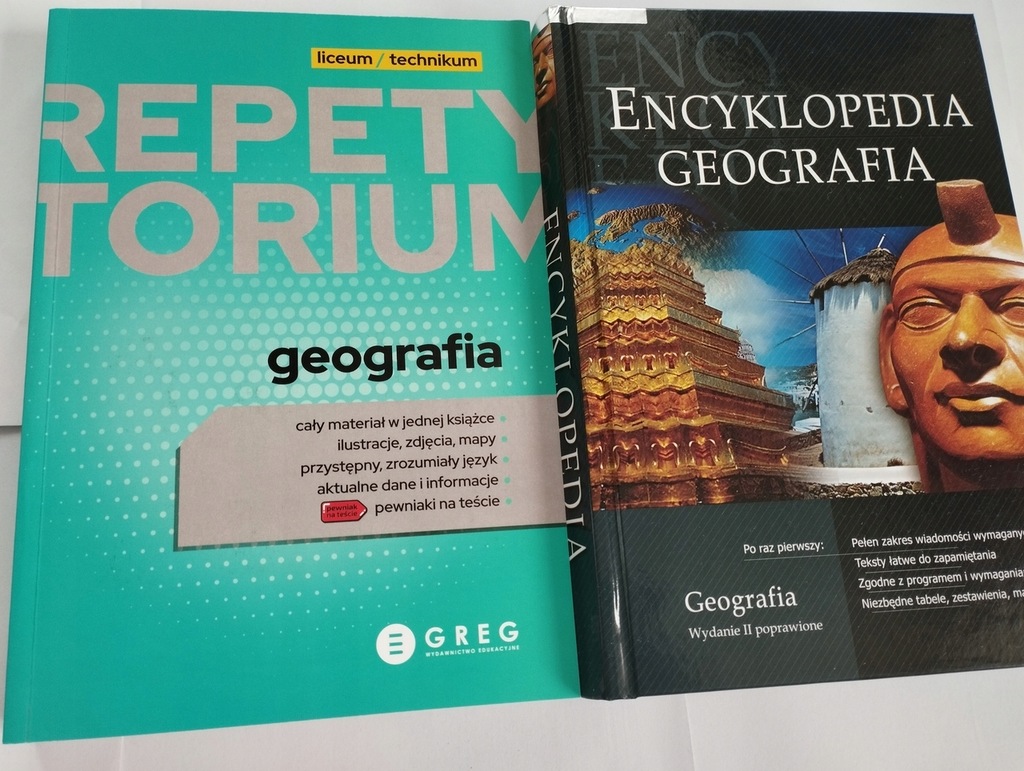 GEOGRAFIA LICEUM 2024 + ENCYKLOPEDIA Egzamin Repet - 14102132602 Geografia Liceum