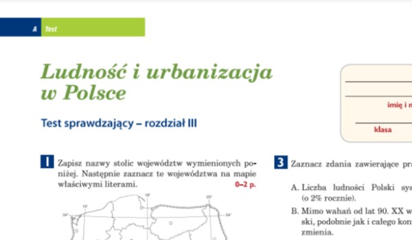 geografia nowa era ludnosc i urbanizacja w polsce | sameQuizy Ludnosc I Urbanizacja