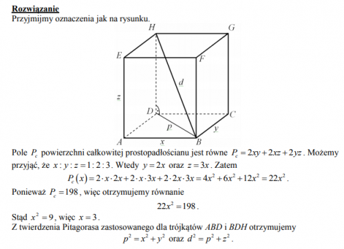 Geometria przestrzenna - Kursy maturalne - Matura100procent Geometria Przestrzenna Klasa 8 Sprawdzian
