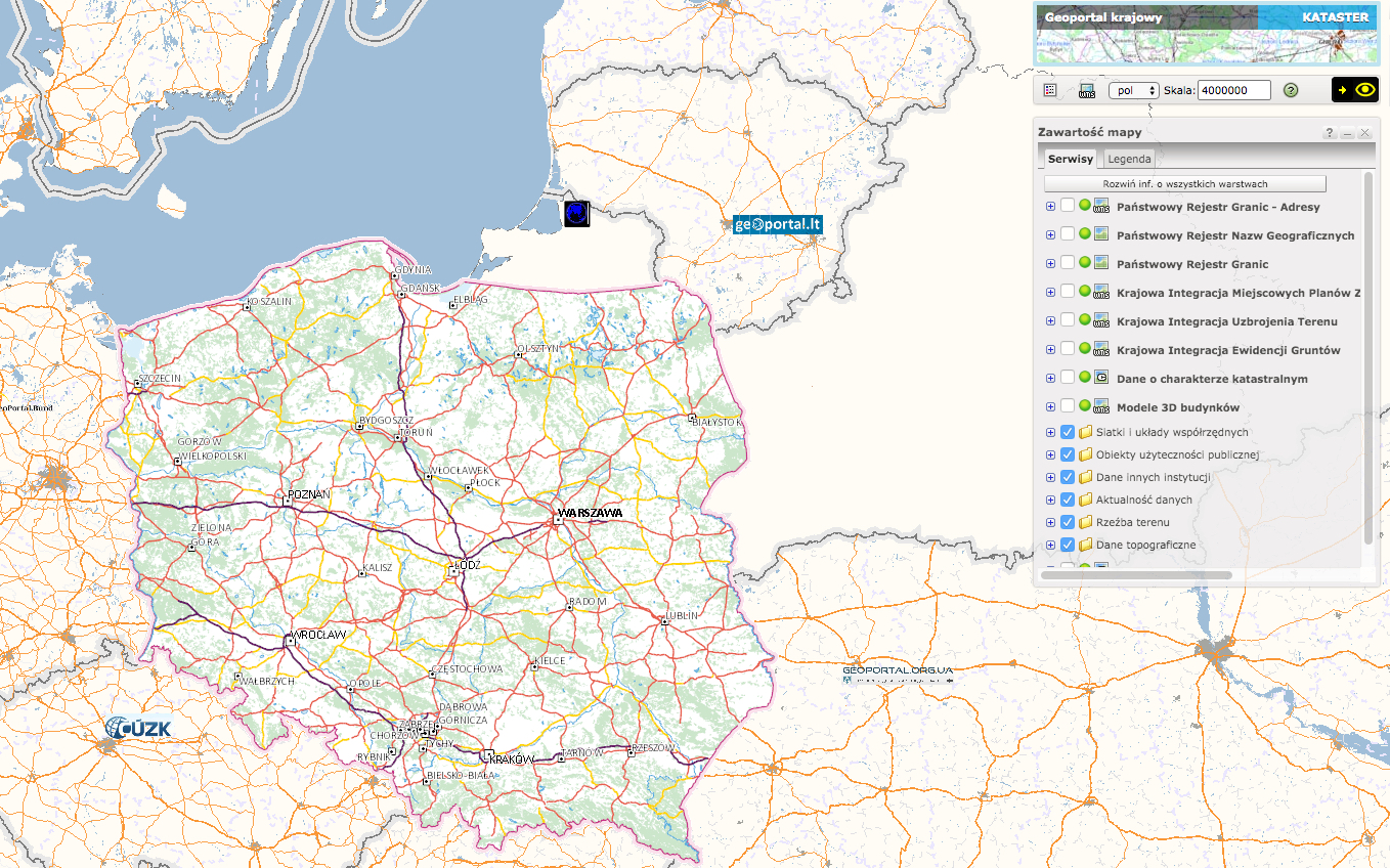 Geoportal Maps Http Maps Geoportal Gov Pl Webclient