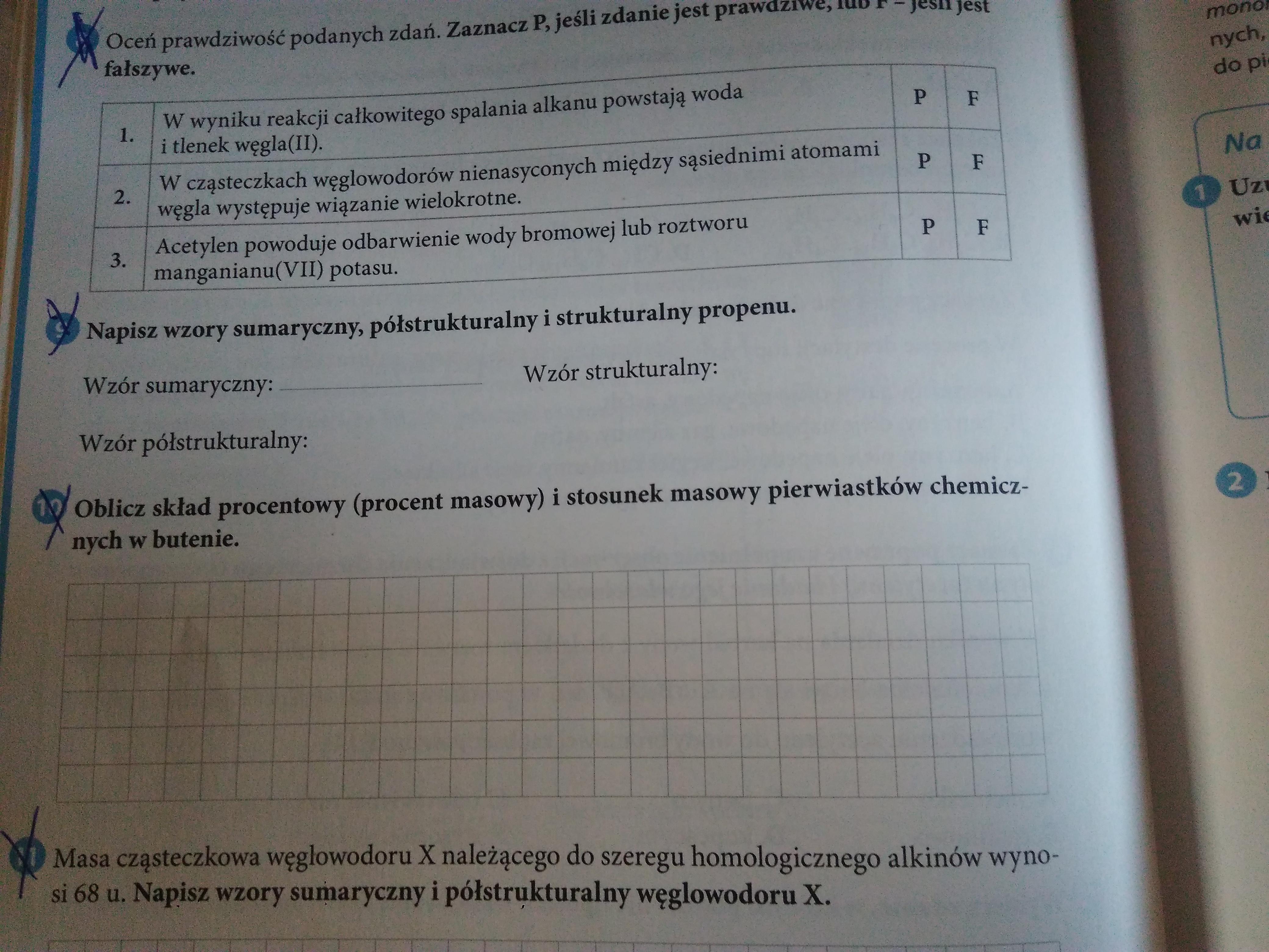 Gęstość Substancji Chemia Klasa 7 Hemia Kl 7 Sprawdzian
