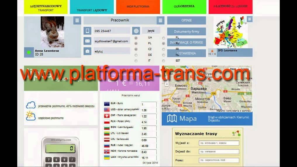 Gielda transportowa Platforma Euro Trans - YouTube Giełda Transportowa Trans Eu Opinie